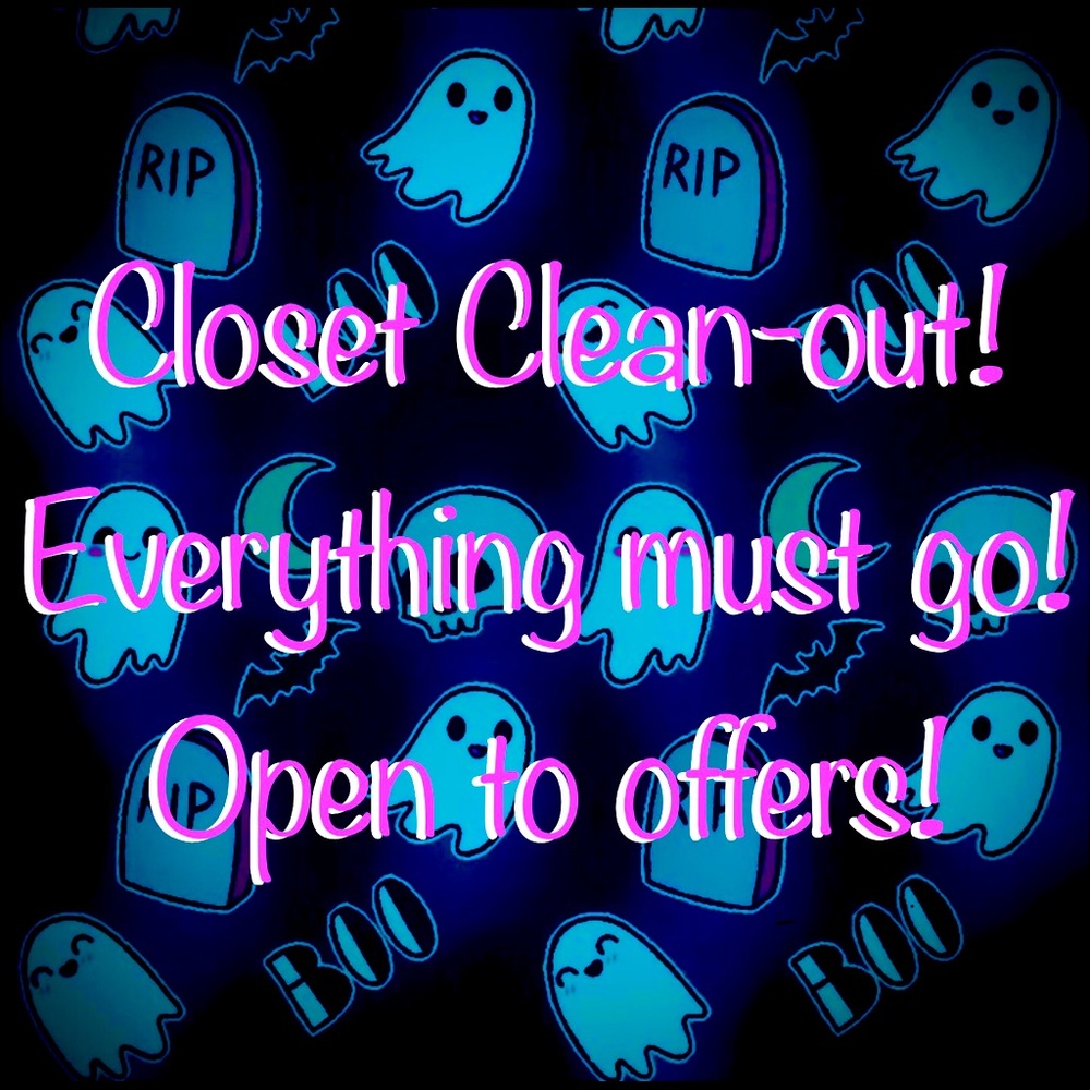 Closet Clean-out! 🖤